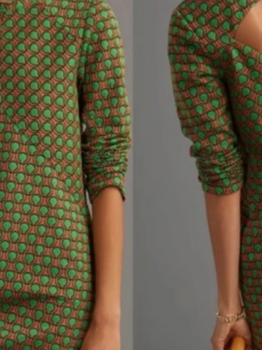 anthro maeve dress with back cutout