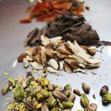 Raw ingredients ready to be transformed in delicious signature flavours