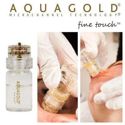 AquaGold - microchannel technology - microdoses of botox and filler