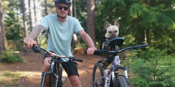 French Bulldog Cycling