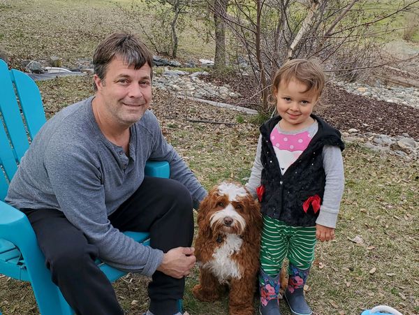 California Labradoodle breeder
Nelson and Sage with our doodle girl Poppy