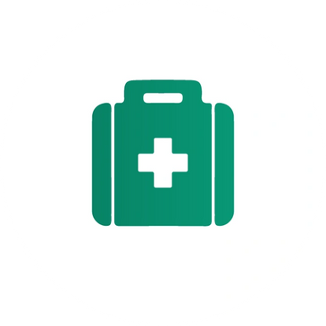 Health Counseling icon featuring a briefcase with handle.
