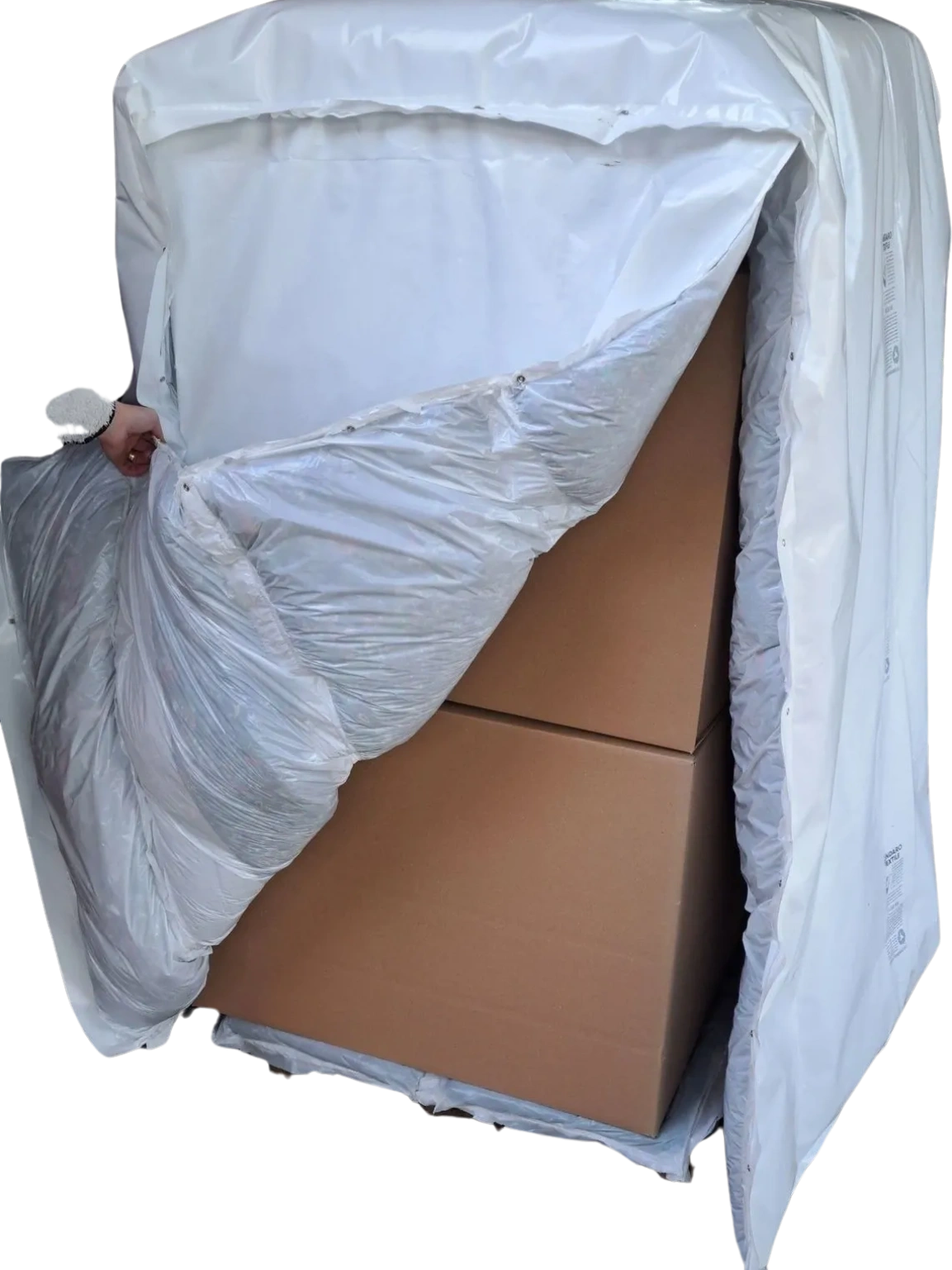 Thermal insulated pallet cover, cold-chain pallet quilt, pallet cover for refigerated delivery