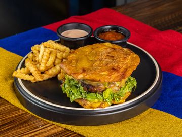 Hamburguesa de Patacon