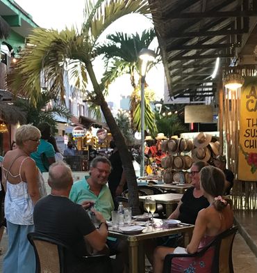 Isla Mujeres' charming Avenida Hidalgo