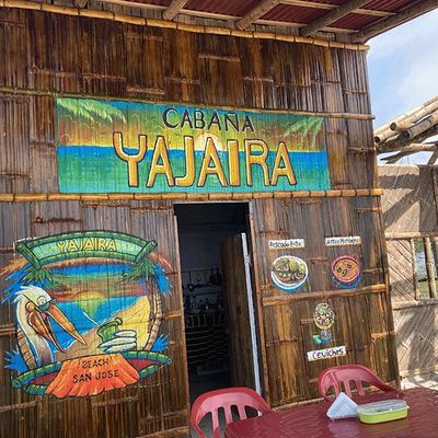 Exterior of one of San Jose's Cabanas owned by Yajaira. 