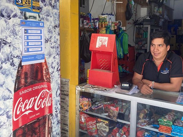 Flier posted at local store.