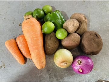vegetables for foodbank families