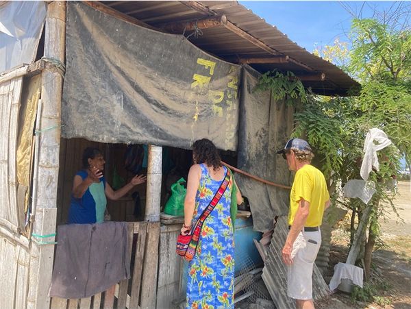 Marcela receives a home visit