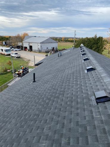 Northbound Roofing - brand new shingles on home
