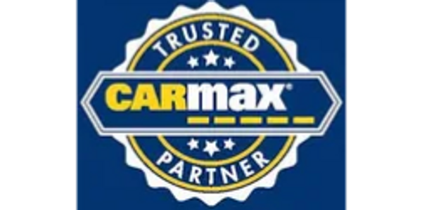 CarMax trusted partner logo with stars and badge design.