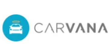 Carvana logo with a car and halo symbol.