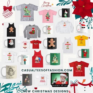 All sorts of Christmas holiday designs