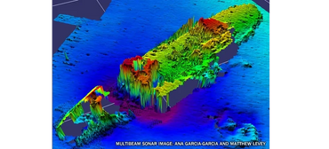 USS Strength Sonar Image