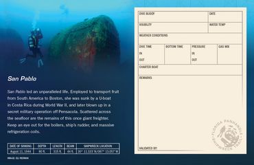 Sample Page from Shipwreck Passport