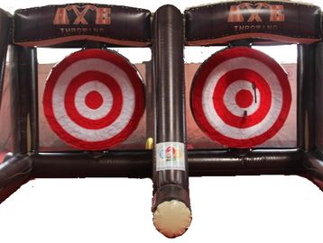 Axe Throw, includes two inflatable axes.