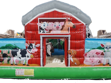 Farm Barn bounce house kiddy playland