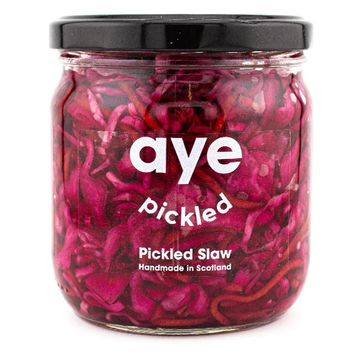 jar of aye pickled brand pickled slaw