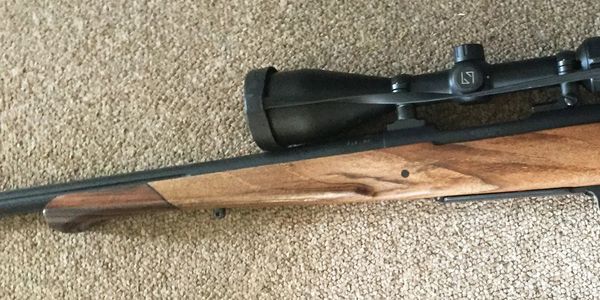 Gun stock custom made walnut