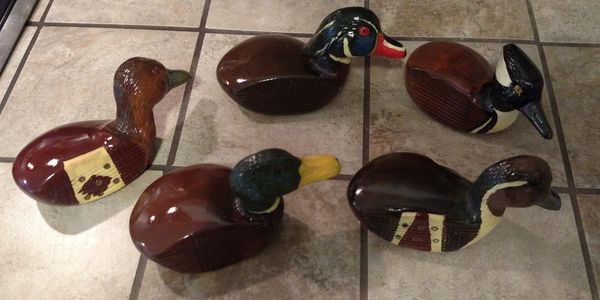 Wooden Golf Club Heads  Made into Ducks