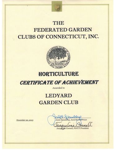 Ledyard Garden Club