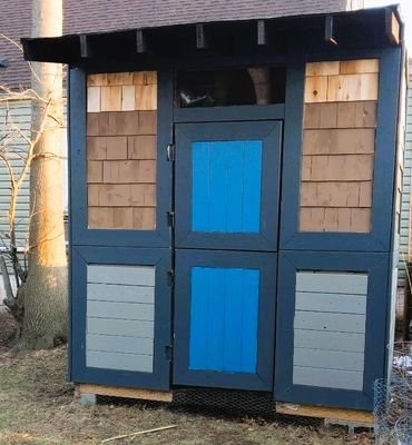 Custom Color Shed