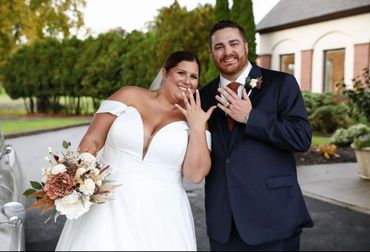 boho bridal bouquet with wood flowers and pampas grass