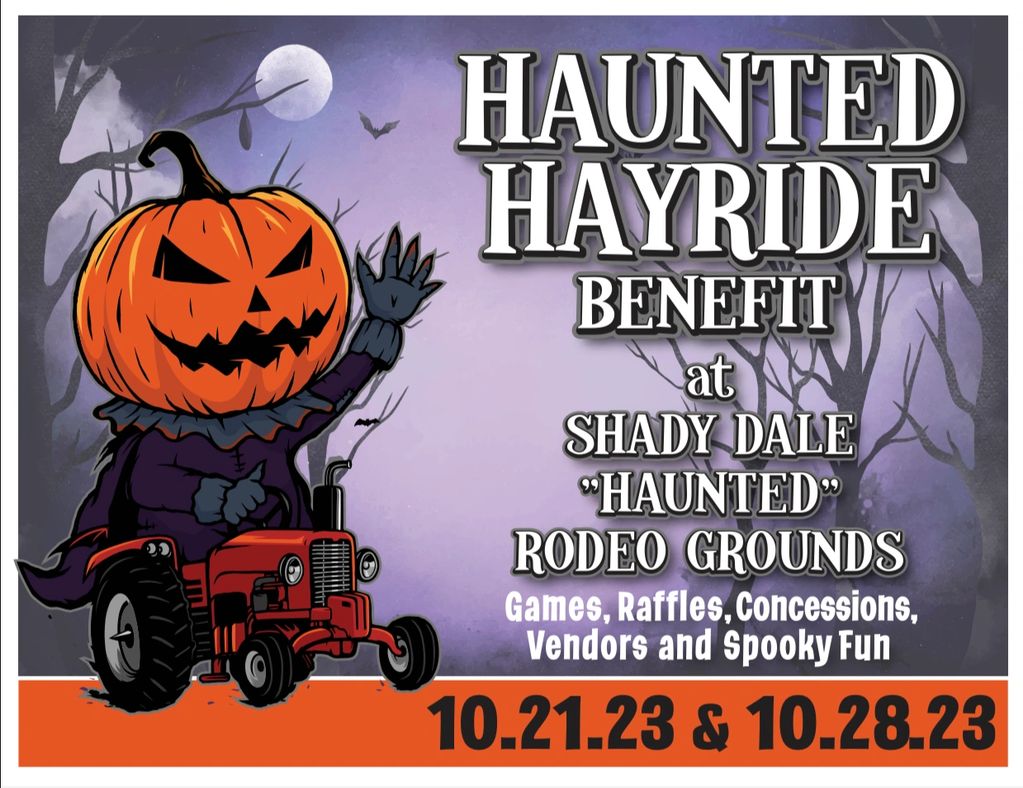 The Haunted Hayride is nearing