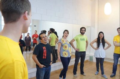 Improv Workshop as part of the Barcelona Improv Festival in Barcelona, Spain.
