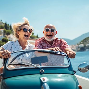 Clever couple enjoying their retirement. IHT planning. Home in a Trust . 
Write a will