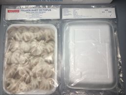 Seafood castle, PAFCO, h&t, Sunnyvale seafood corp, nautilus seafood, baby octopus India china ca tx