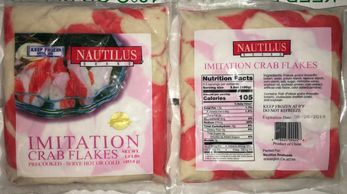 IMITATION CRAB MEAT FLAKE STYLE, SEAFOOD, POLLOCK, FISH, SUSHI, DISTRIBUTOR, ASAIN FOOD, CA SQUID NY