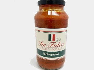 jar of bolognese pasta sauce
