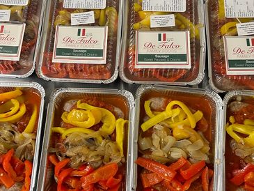 Image of sausage and peppers