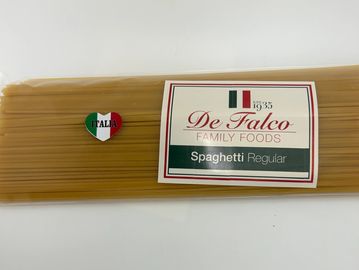 package of dry regular spaghetti pasta