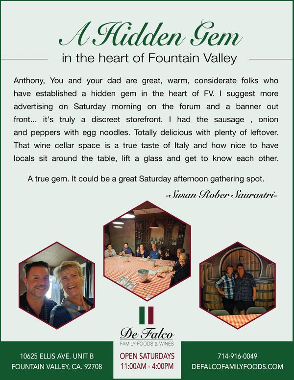 image of a review from a real estate agent in fountain valley