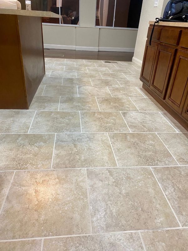 Deep cleaned and completed a tile & grout refresh at rental property in Auburndale Florida