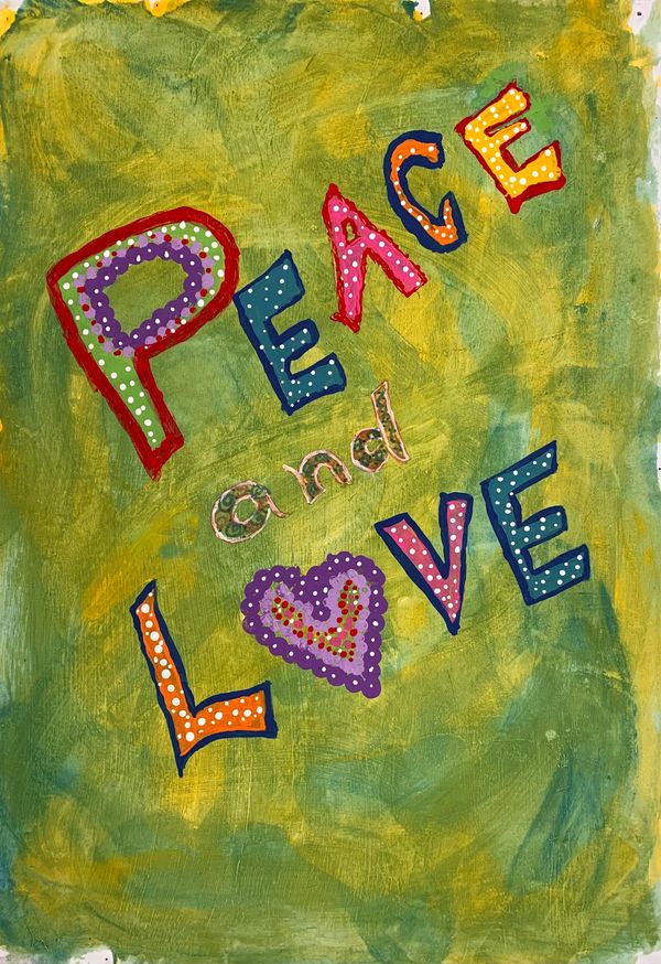Candace Young-Schult, USA 
PEACE and LOVE 