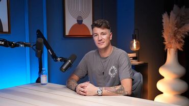 Spacious Bangkok podcast studio for rent with soundproofing and professional recording equipment.