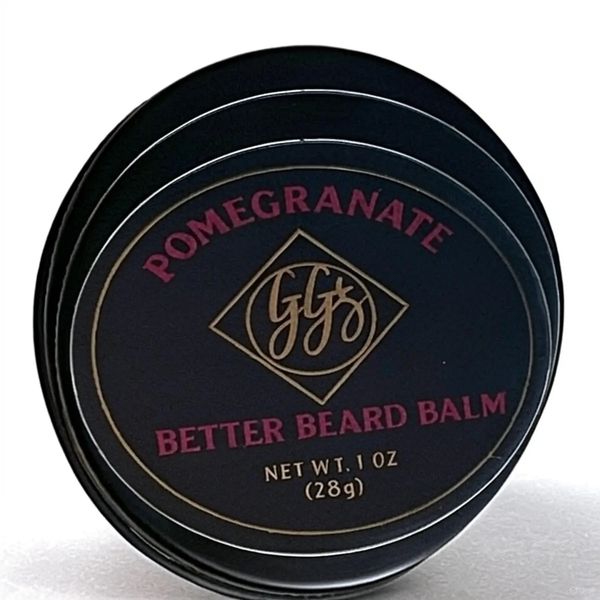 Smooth, soften, and tame your beard with our handcrafted Pomegranate Better Beard Balm™️ Lightweight