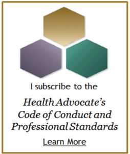 Health Advocate Code of Conduct is created by professionals who deal with legal and ethical matters.