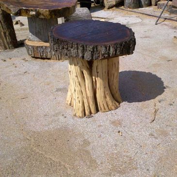 Slice Table that would look beautiful in your home or Cabin