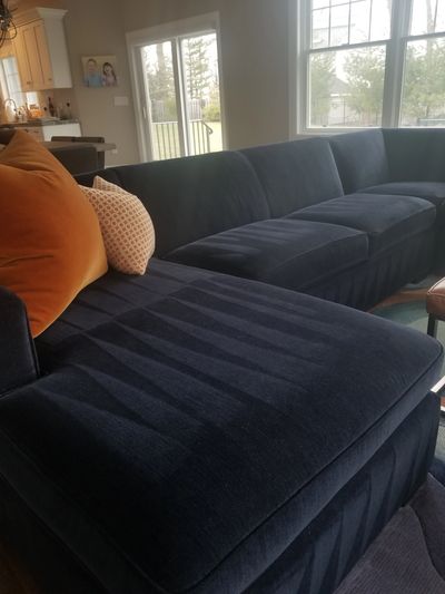 A couch that was vavuum