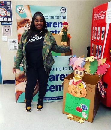 Our first food drive with parent middle school in Inglewood ca 10/2023