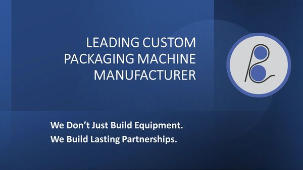 Leading custom packaging machine manufacturer