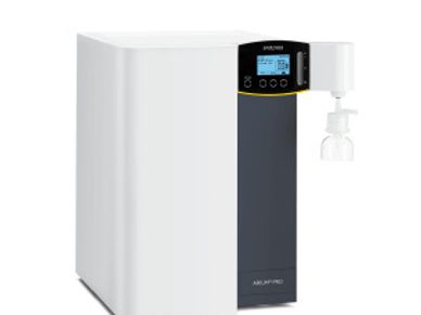 Laboratory water purification system.