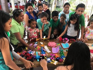 We have two 4-H clubs in Choluteca.