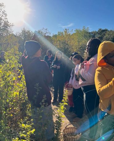 Land acknowledgment and foraging