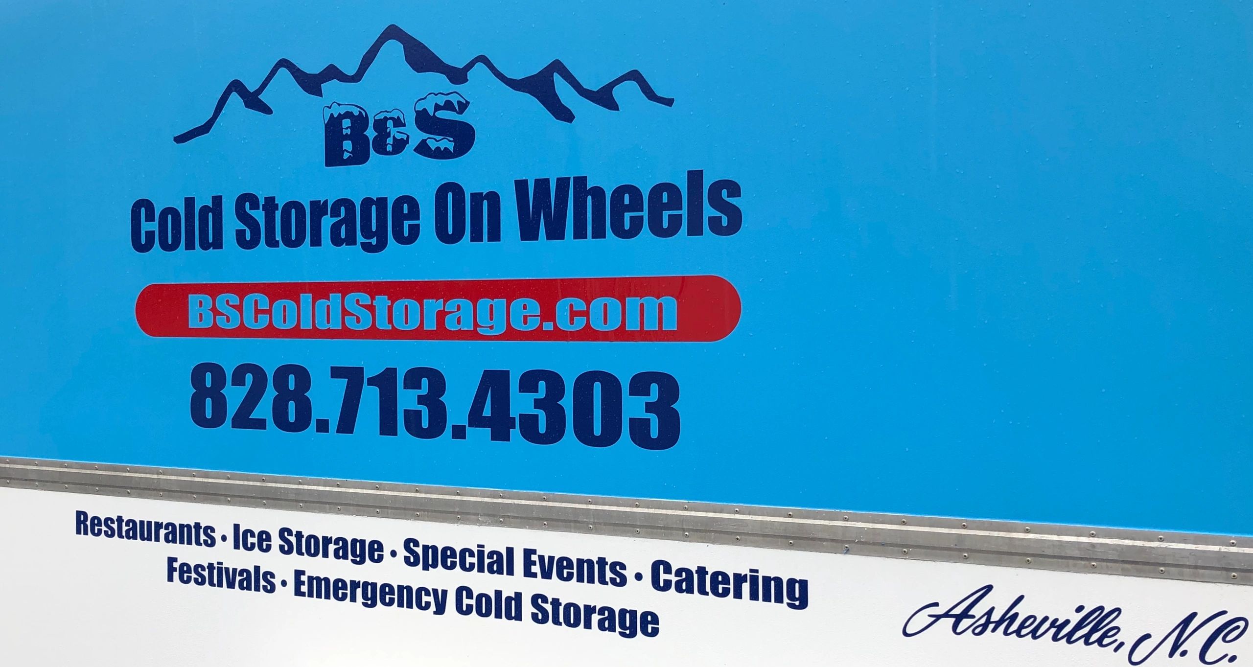 B  S Cold Storage On Wheels