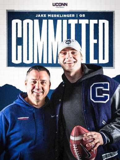 QUARTERBACK AT UNIVERSITY OF CONNECTICUT